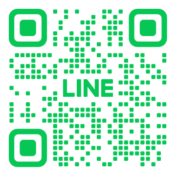 光るキノコナイトウォーク公式LINEのQRコード
